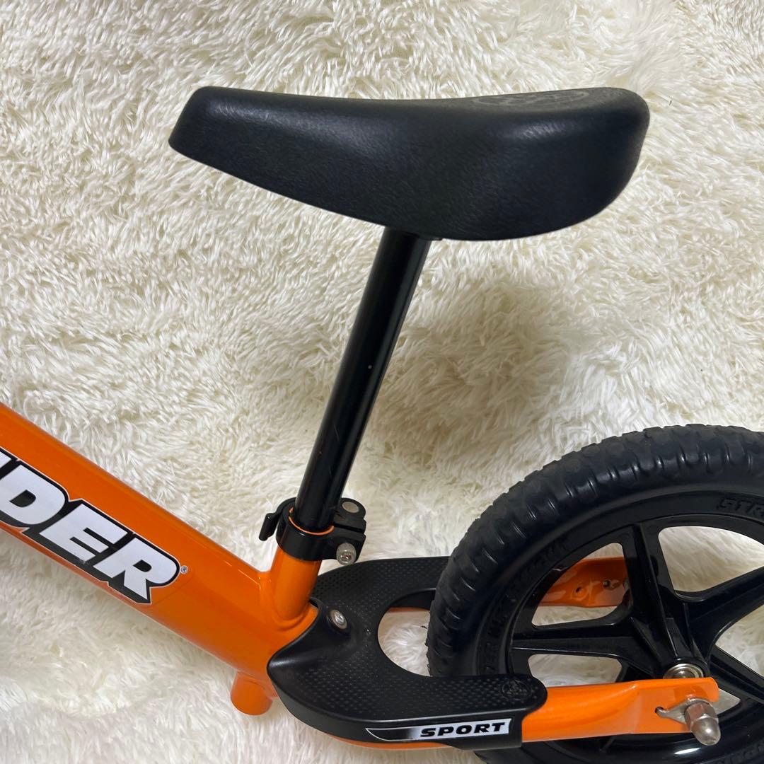 【美品】STRIDER バランスバイク スポーツ オレンジ 12インチ