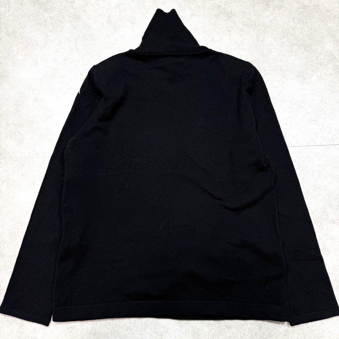 美品♡レオナール カシミヤ シルク タートルネック ニット ライトストーン XL