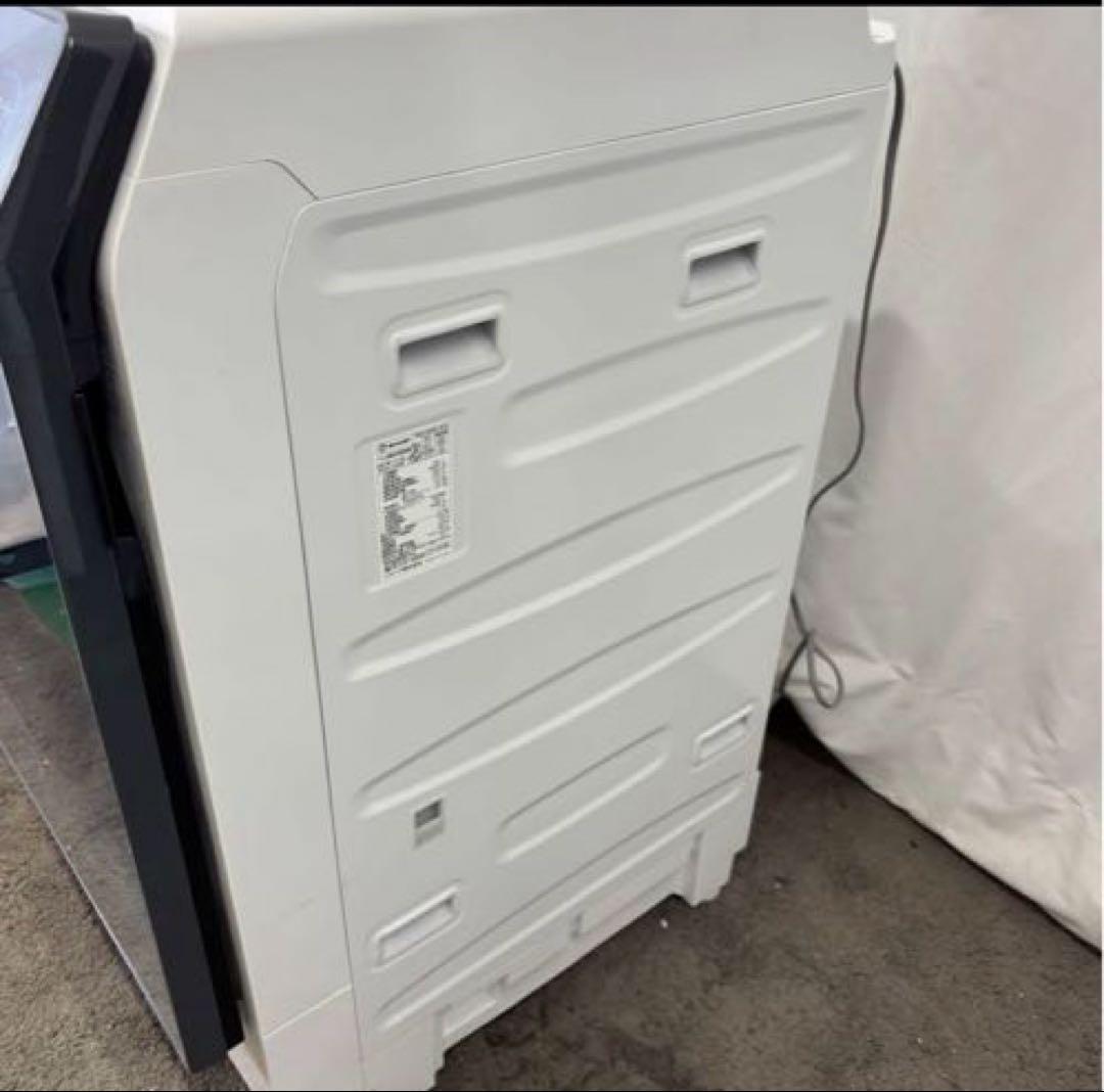 77　設置無料　ドラム式洗濯機　SHARP　11キロ　安い　左開　中古　綺麗