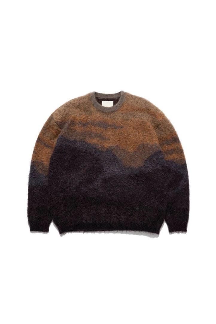 トップス YOKE for Graphpaper Mohair Jacquard