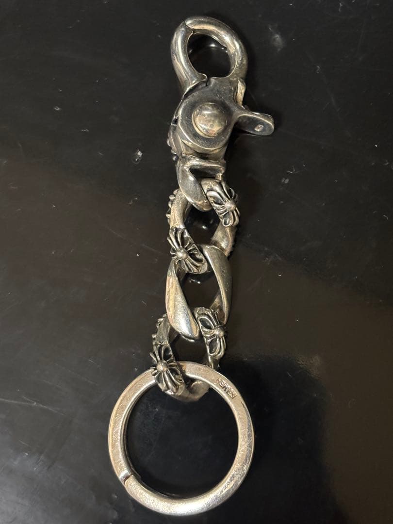 ALZUNI 大サイズナスカン　キーチェーン　シルバー925