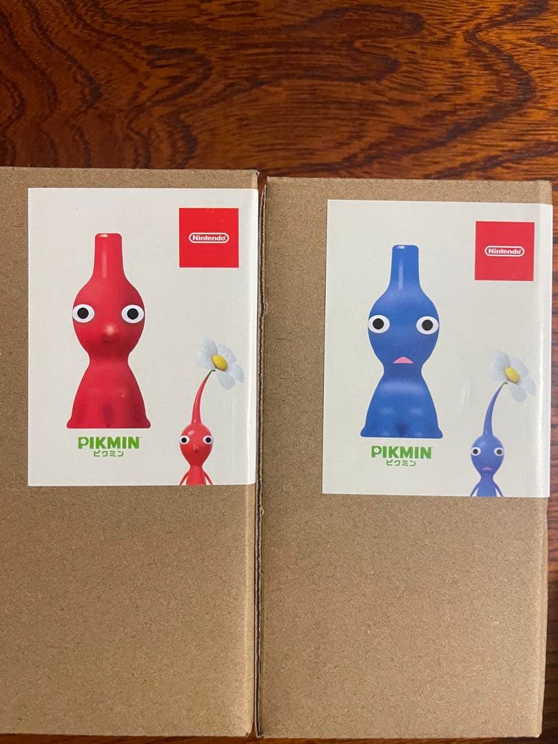 任天堂 ピクミン花瓶 赤 青 2色セット
