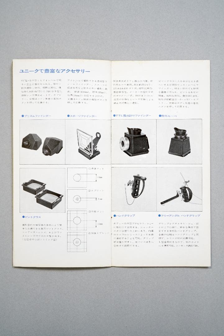 コーワシックスMM　カタログ&価格表&追加アクセサリー　1972年11月　C