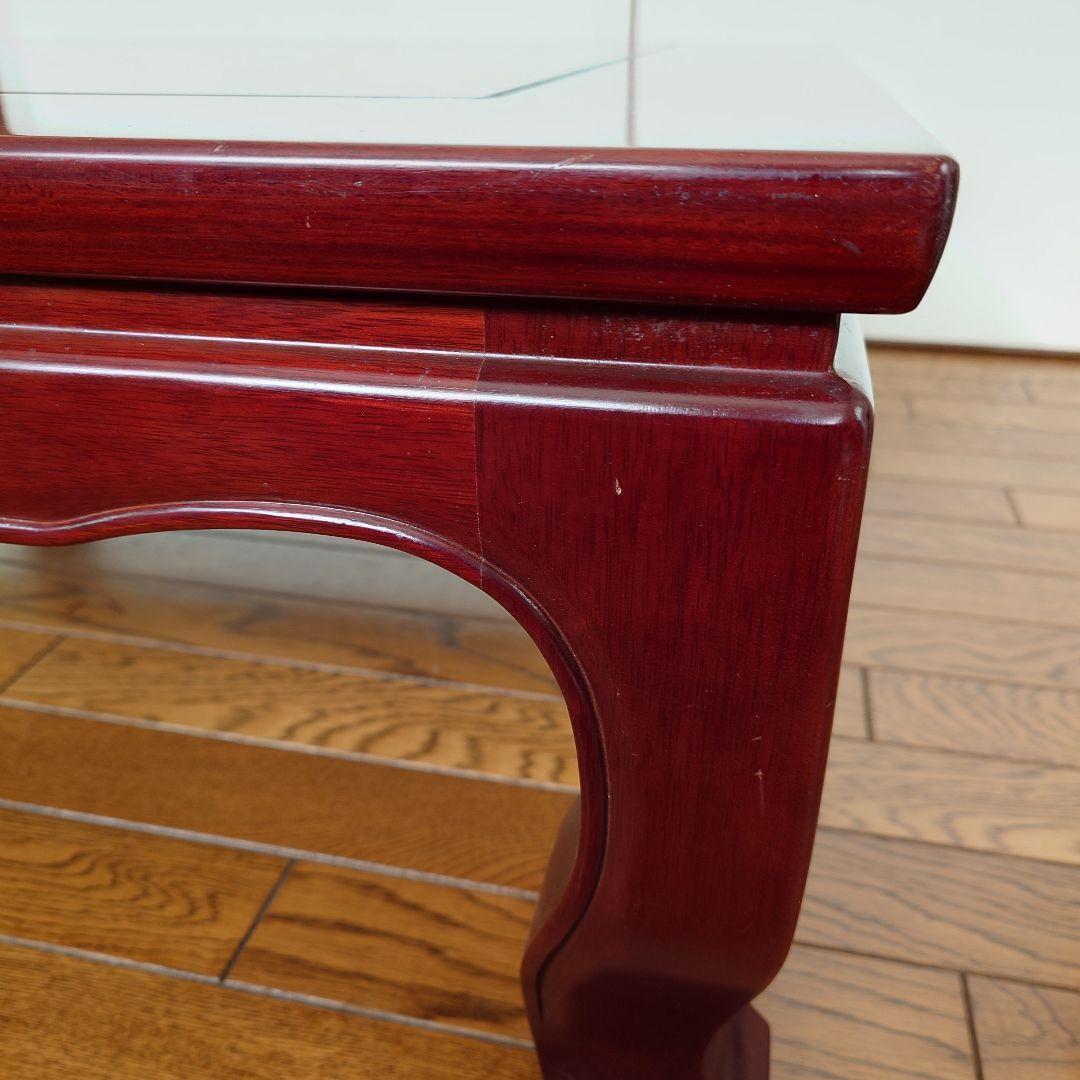 カリモク　ローテーブル　机　アンティーク家具