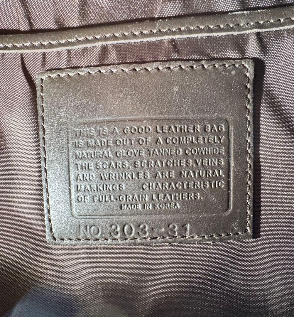 【美品　ストラップ付き】OLD COACH BUSINESS BAG