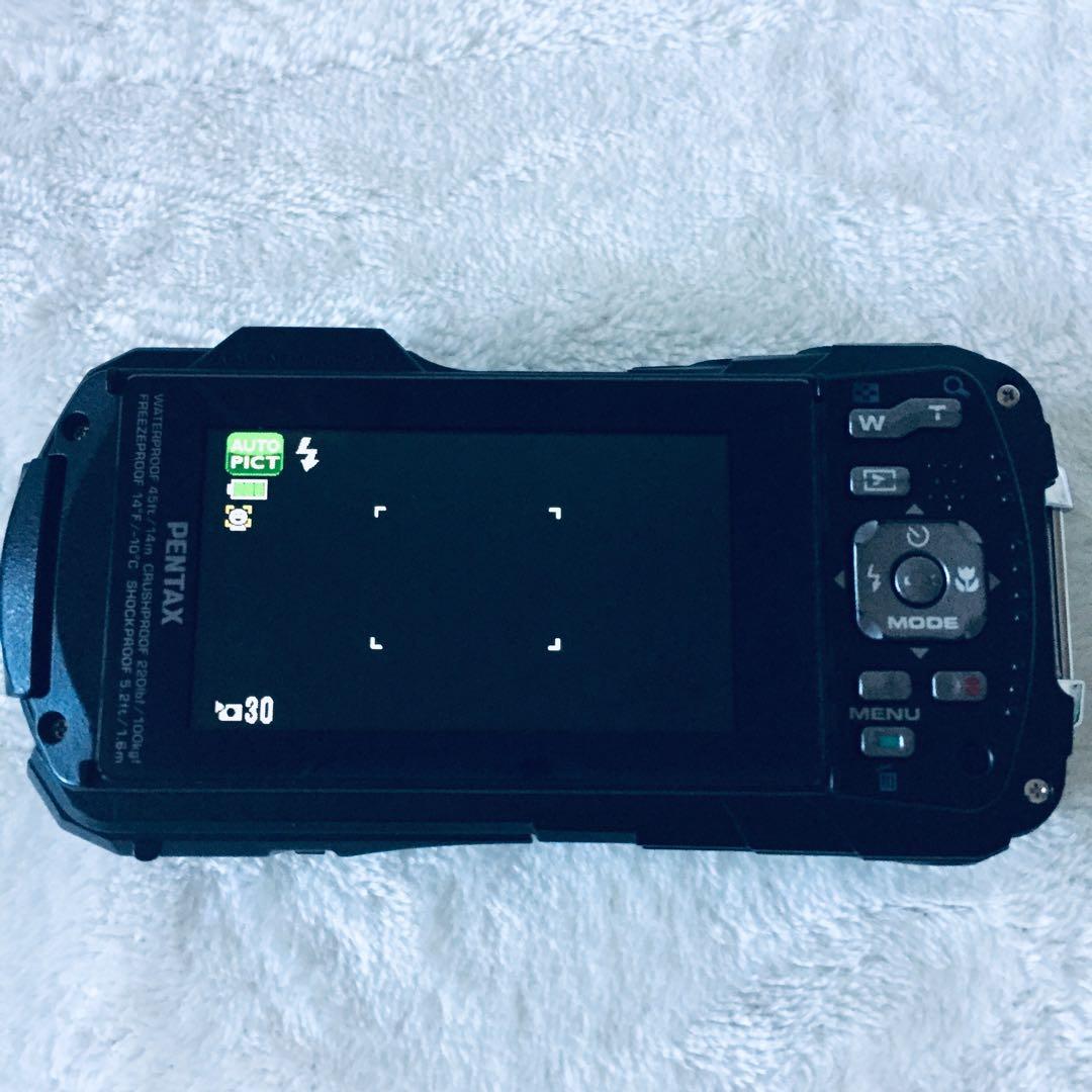 超美品 注釈 PENTAX WG-90 タフカメラ 現場 防塵 耐衝撃 無線