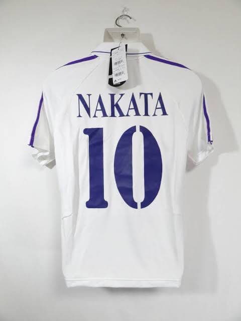 【新品/未使用】#10 中田英寿 アウェイ フィオレンティーナユニフォーム