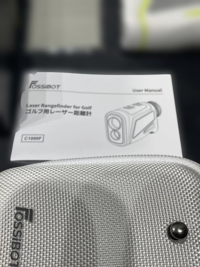 FOSSiBOT C1000F ゴルフ用距離計 3-1000M