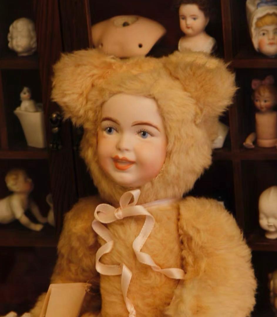 ビンテージ　ぬいぐるみ服ドール