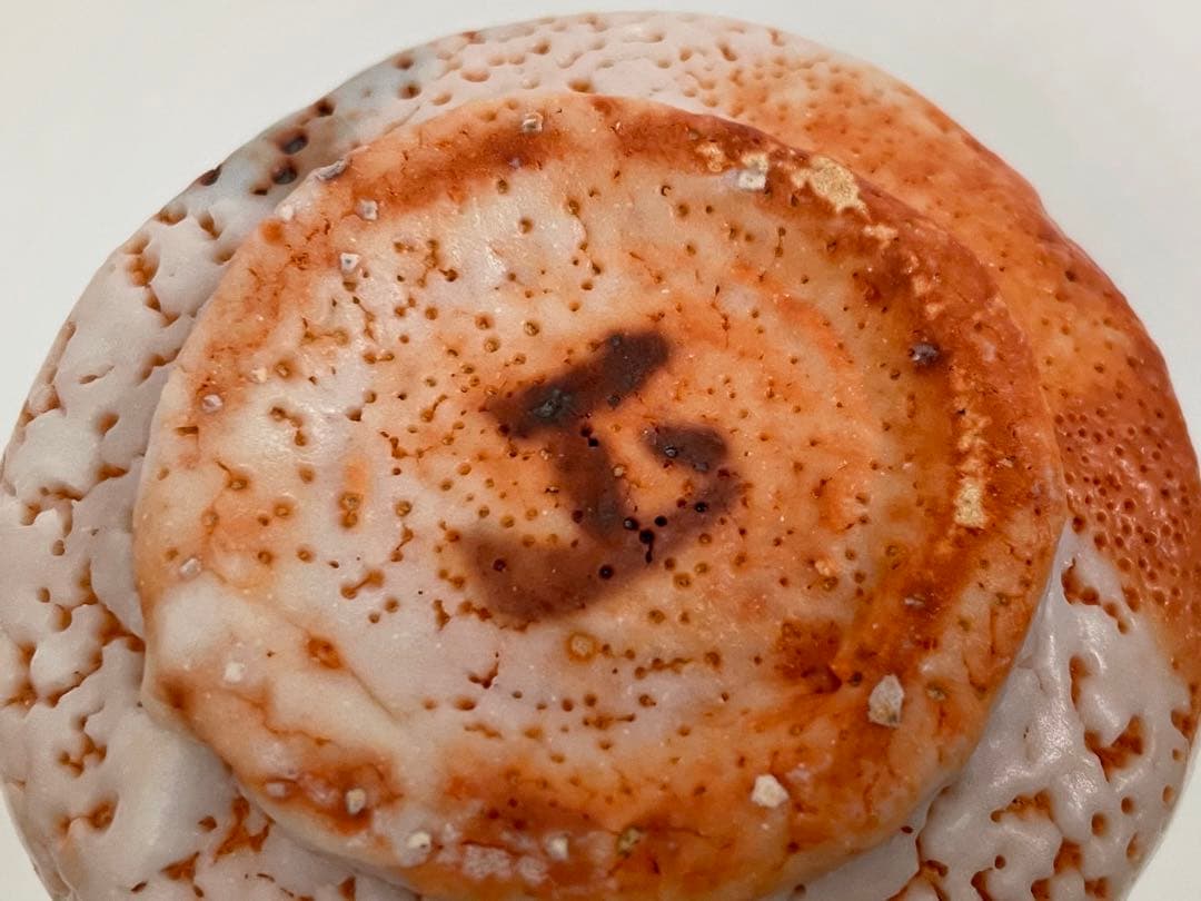 陶芸家　林正太郎　志野　湯呑　共箱