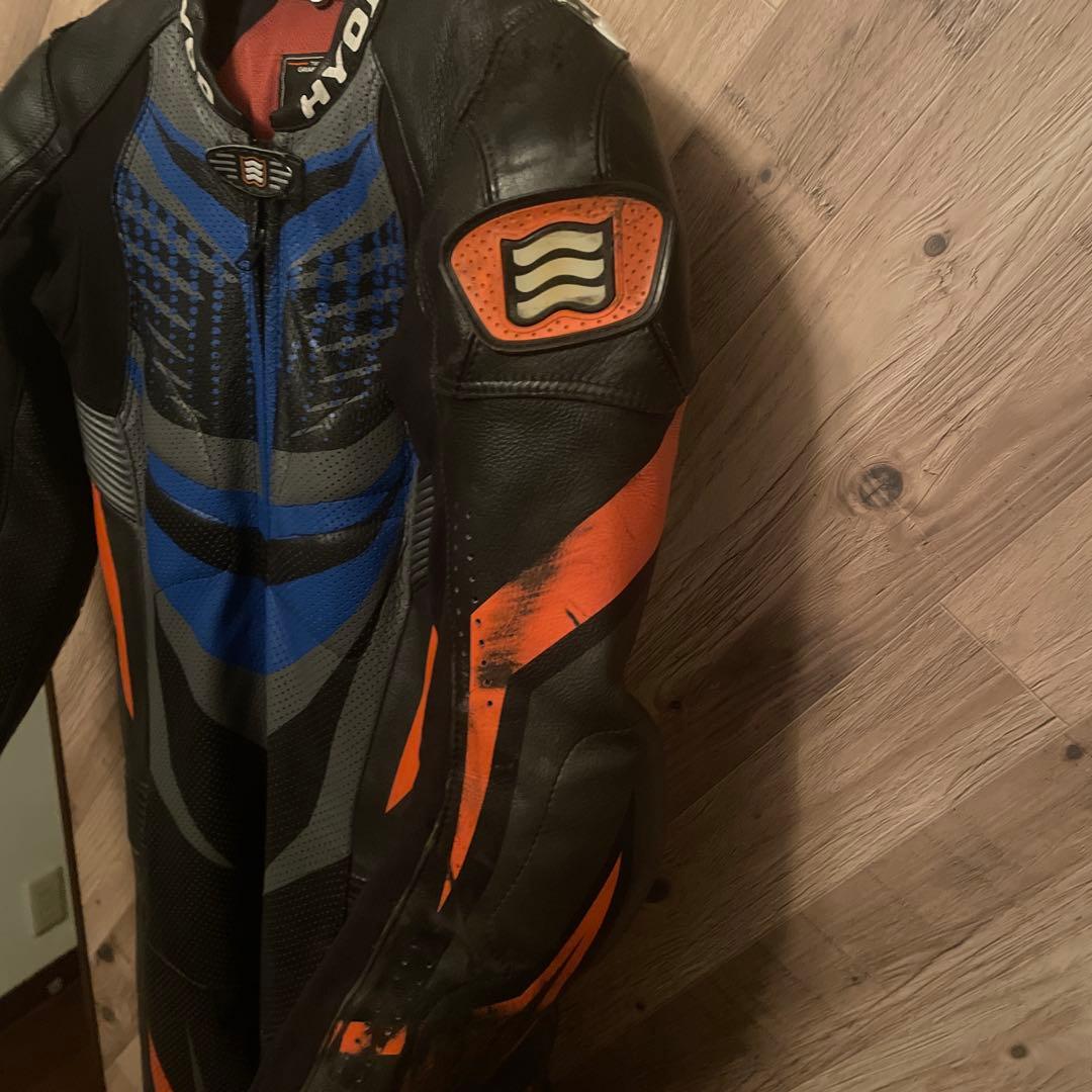 HYOD レーシングスーツ　革ツナギ3LS