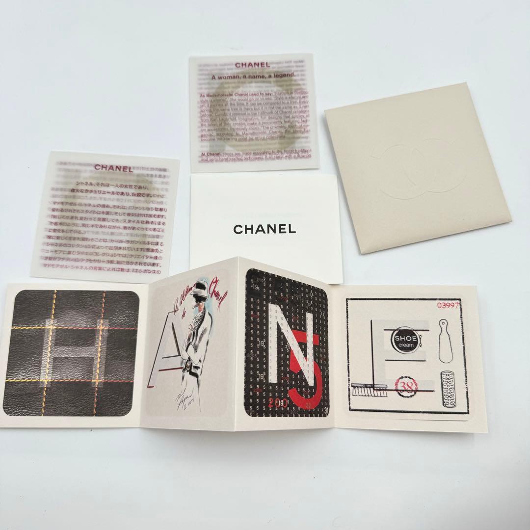 CHANEL サンダル　ココマーク　ブラック　レザー　ウッド　サイズ34 1/2