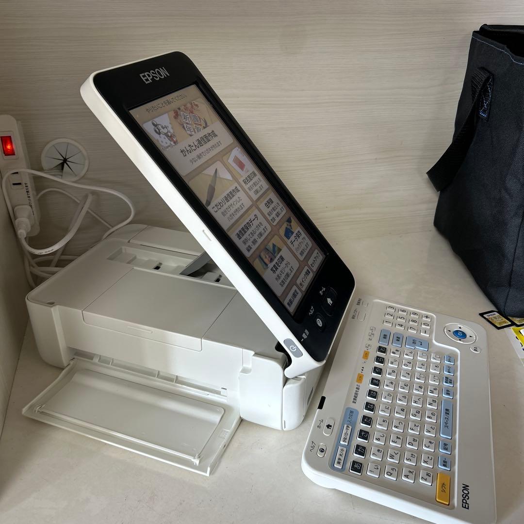 【美品】EPSON 2020 Colorio PF-81/はがき年賀状プリンター