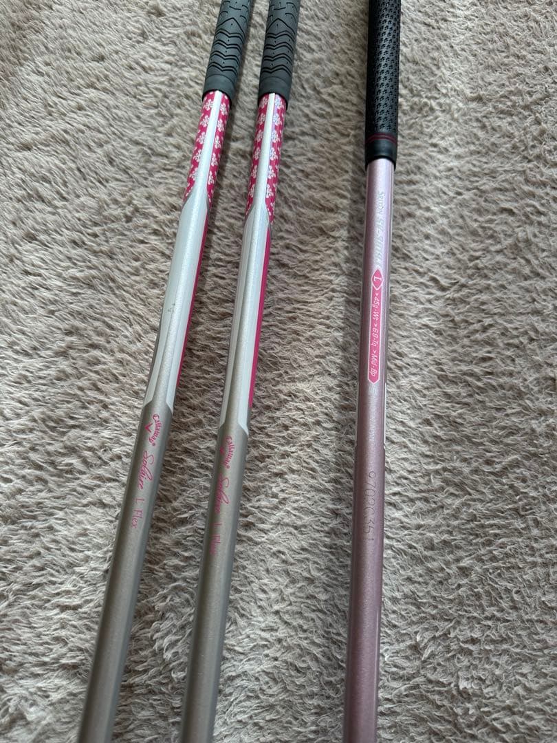 Callaway レディース クラブセット ピンク