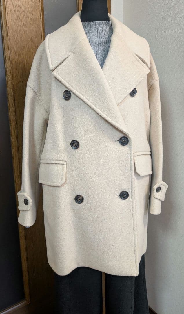 ロンハーマン エブール コラボ ebure リュクス メルトンコート Pコート