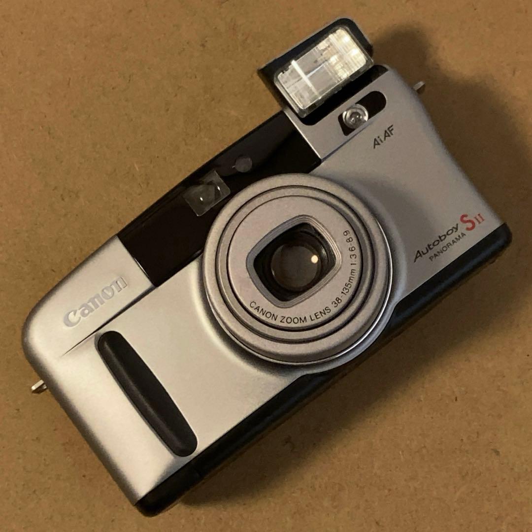 【動作確認済】Canon Autoboy SⅡ オートボーイSⅡ フィルムカメラ