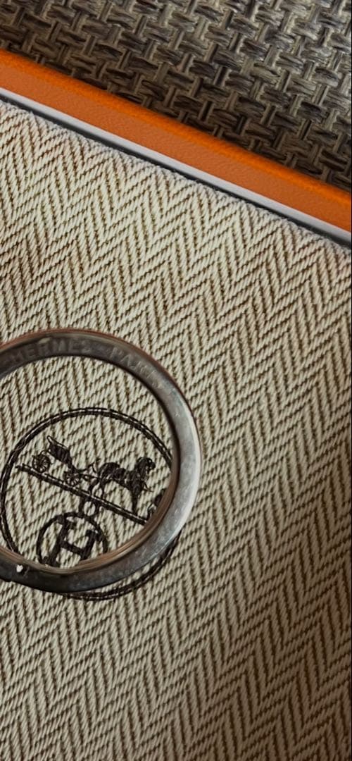 HERMES キーホルダー シュヴァル　馬　キーリング　エルメス