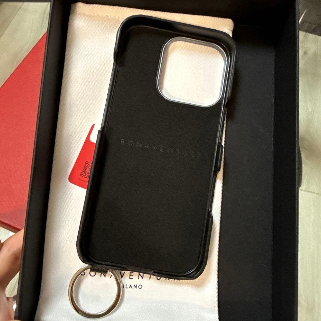 BONAVENTURA ブラック iPhone16pro ケース