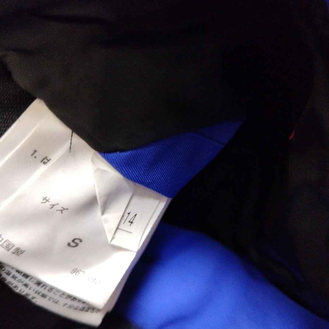 OGASAKA スキーウェア(デサント製)　上XS　下S　ホワイト×ブルー