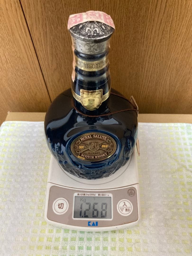 シーバス ロイヤルサルート 21年 スコッチウイスキー　未開封品