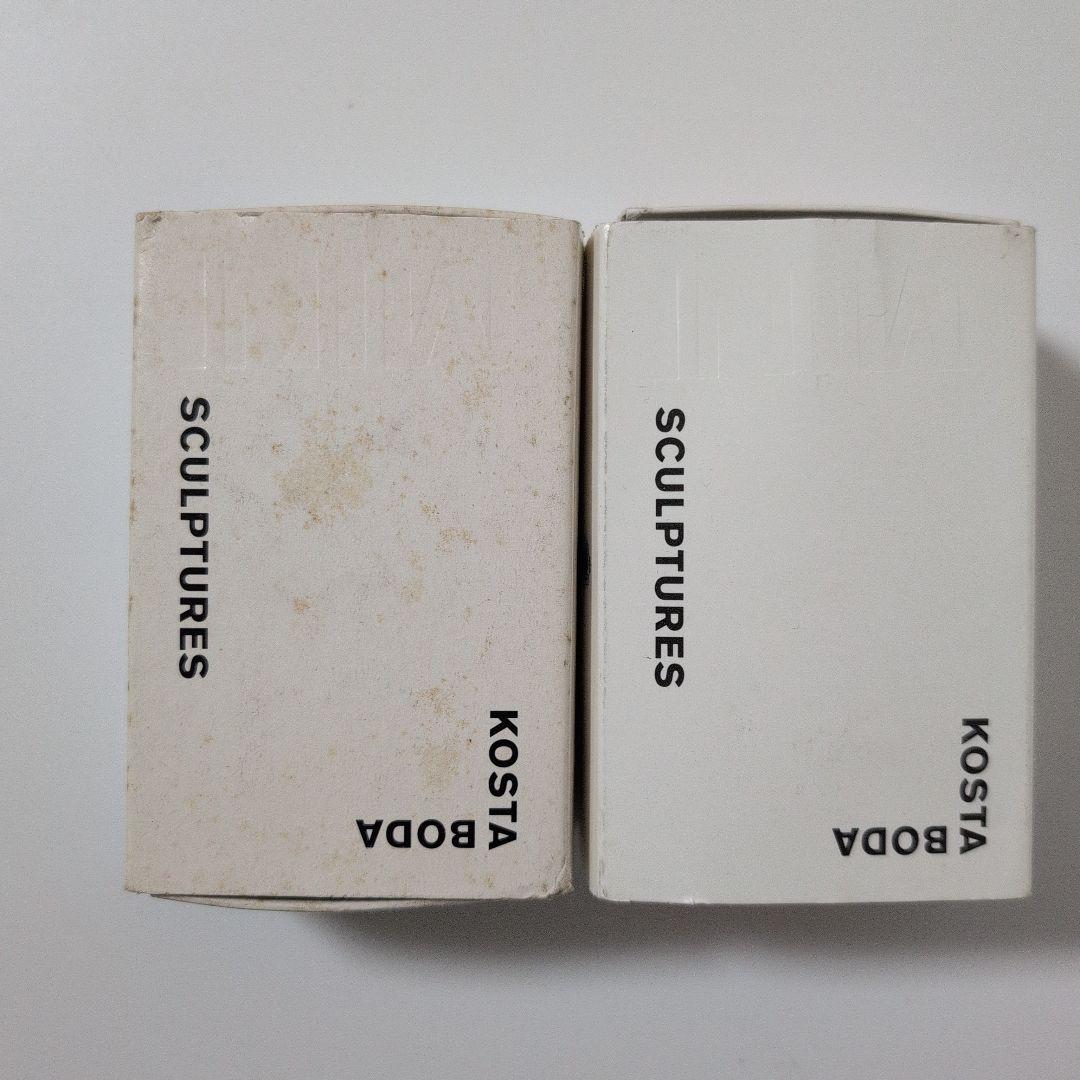 b*i様 Kosta Boda　コスタボダ　ガラスアート ２個セット