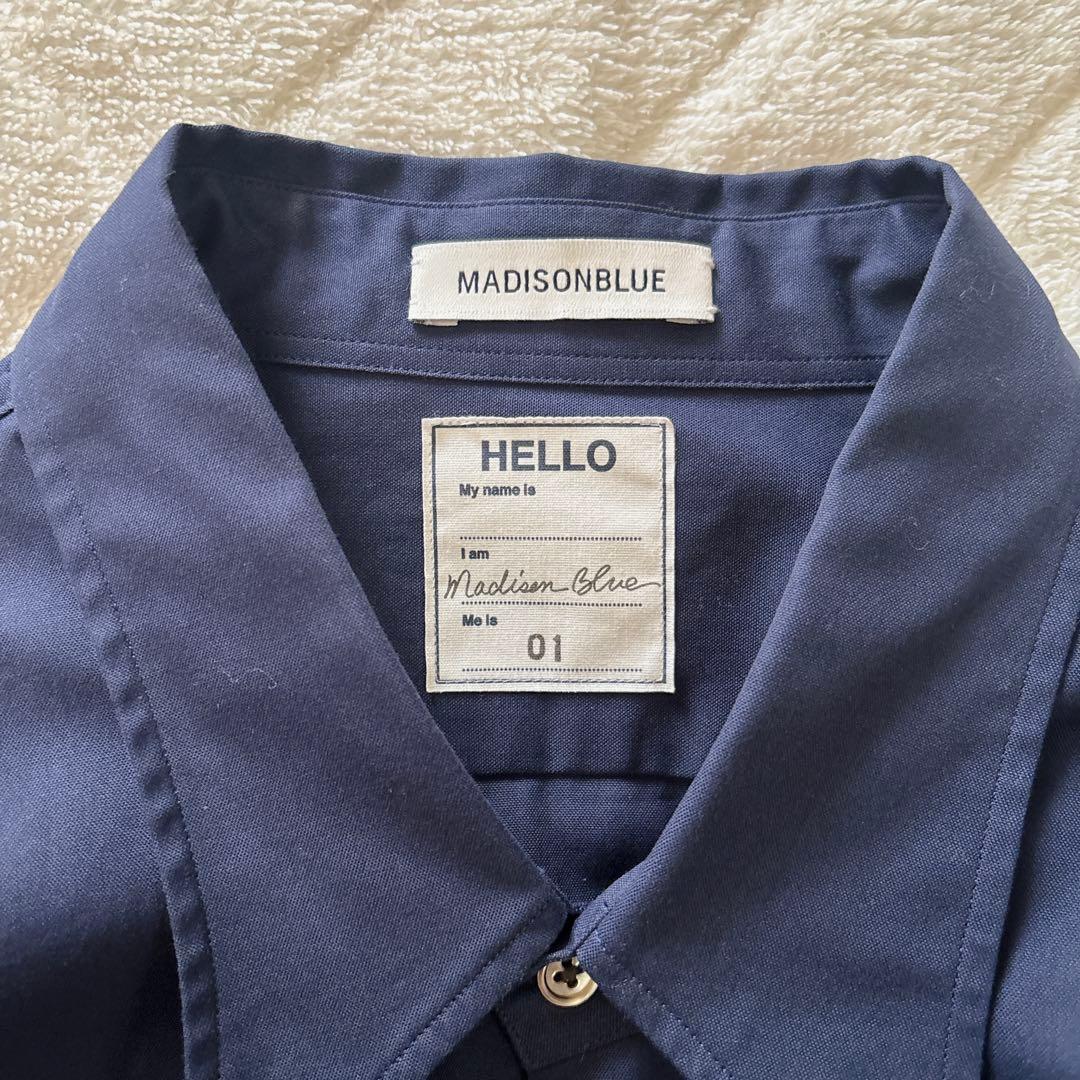 マディソンブルー / ネイビーシャツ　長袖