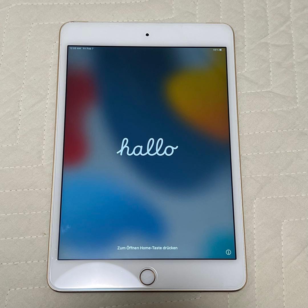 iPad mini4 Wi-Fi+Cellular 16GB (ゴールド)