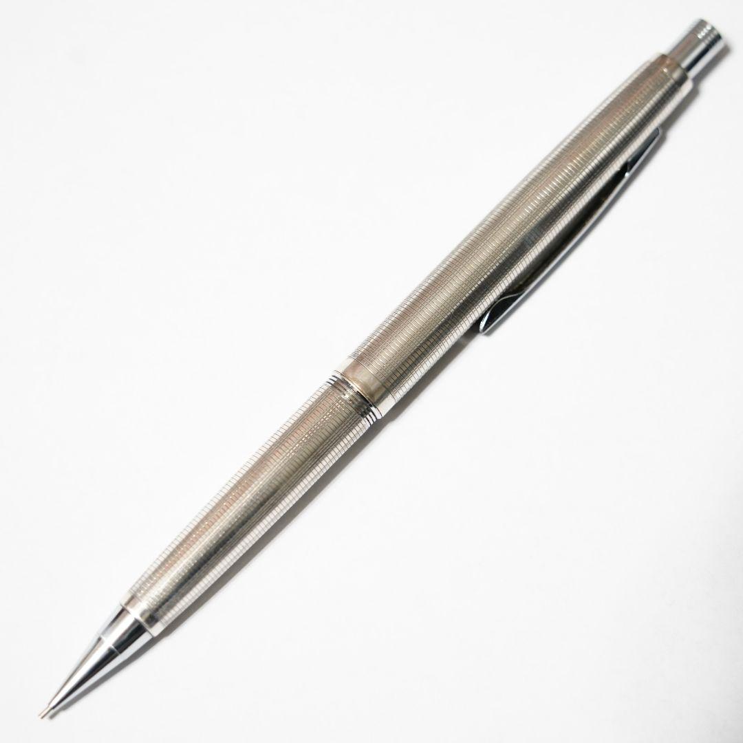 pentel scepter 廃盤シャープペンシル 銀張り ぺんてる セプター