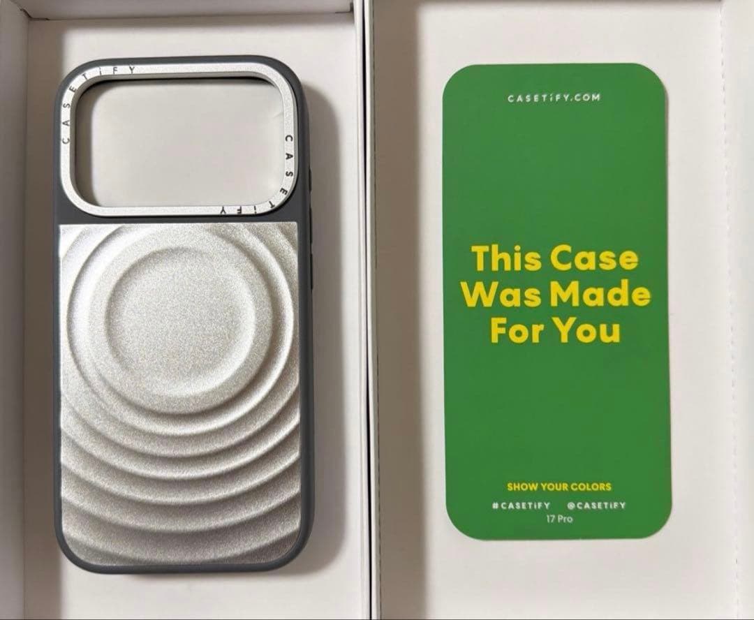 CASETiFY メタルウェーブケース iPhone 17 Pro