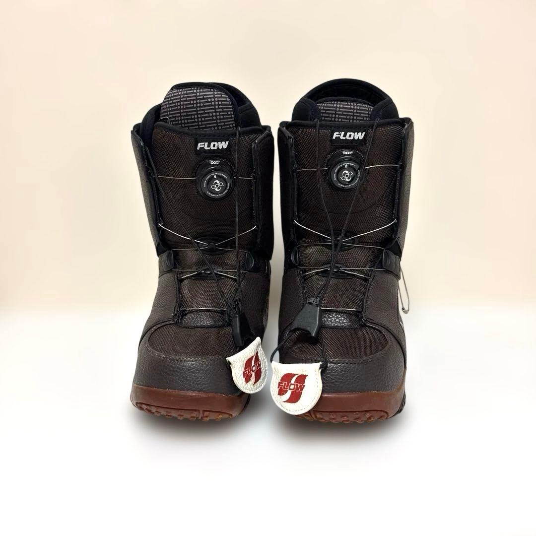 FLOW RIVAL BOA スノーボードブーツ（ブラウン）　26.5cm