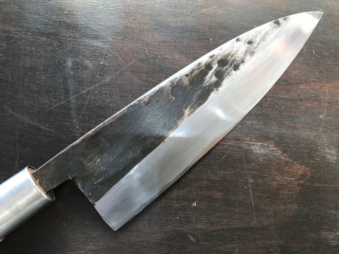 出刃包丁　22cm 正本　刃付け済み