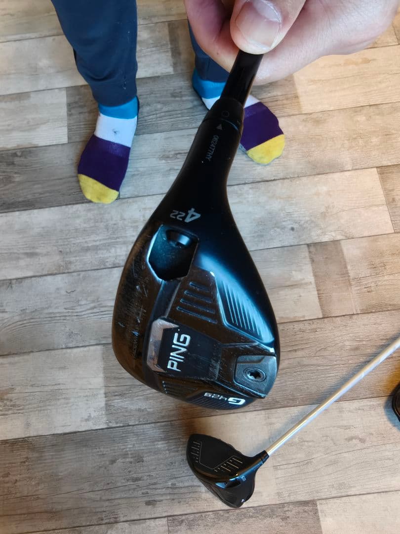 中古２本セット　 G410 PLUS 569 エボ７＋G425 UT