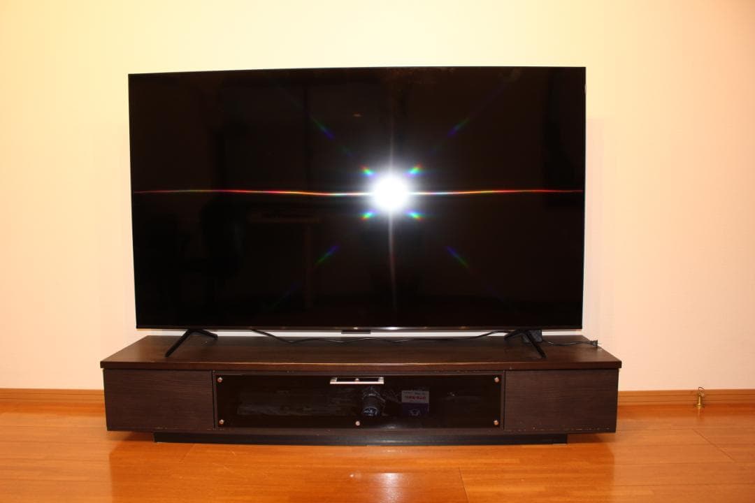 美品 TCL 75T8B 2024年製 75インチ大迫力4K地デジネット動画対応