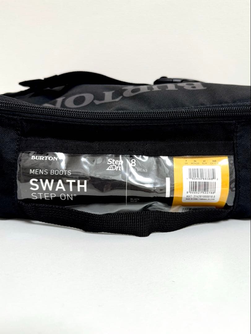 スノーボード BURTON Step ON SWATH 26cm BLACK