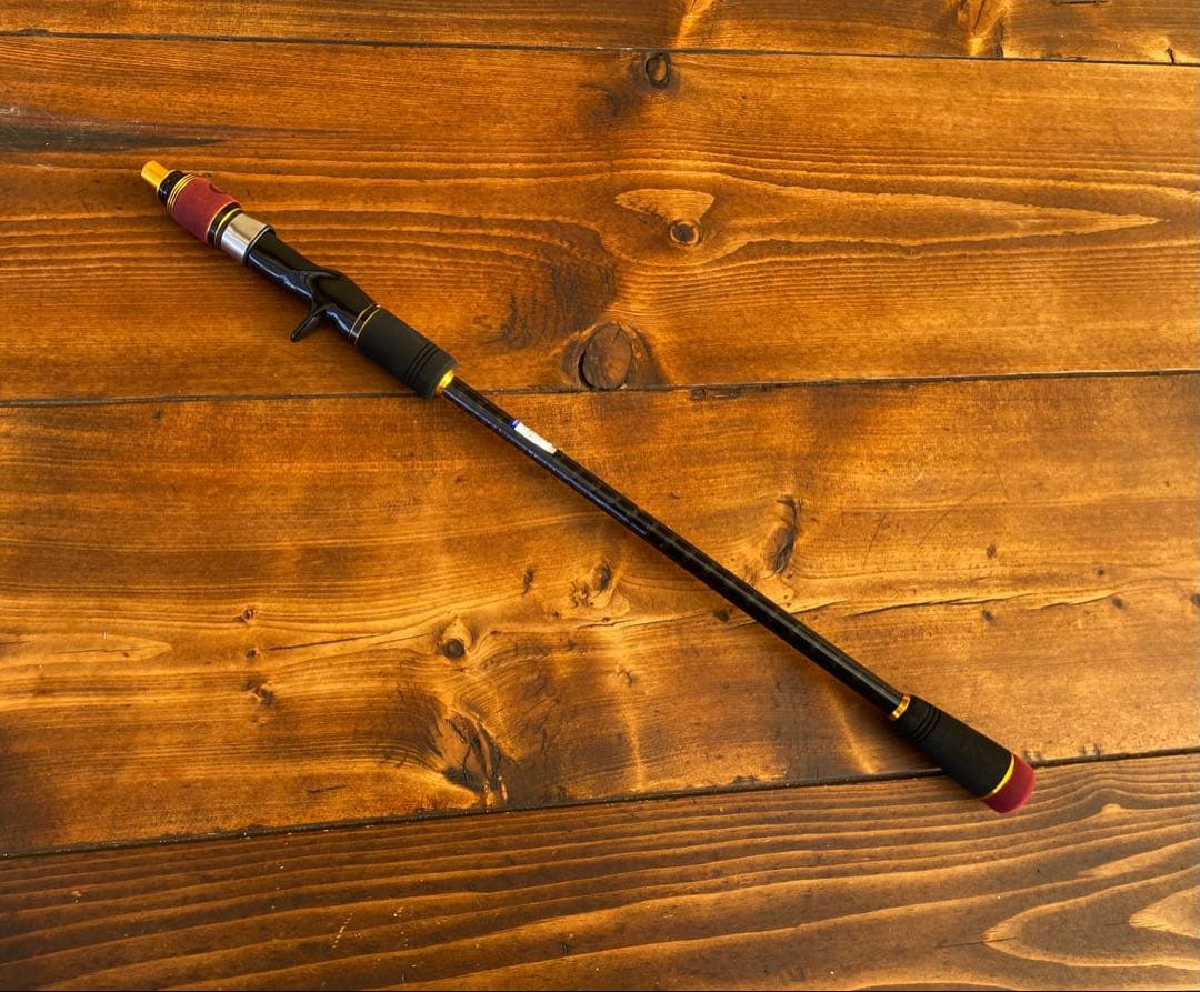 ジギングセット　ベイトロッド　3ピースパックロッド　Fujiガイド タイラバ