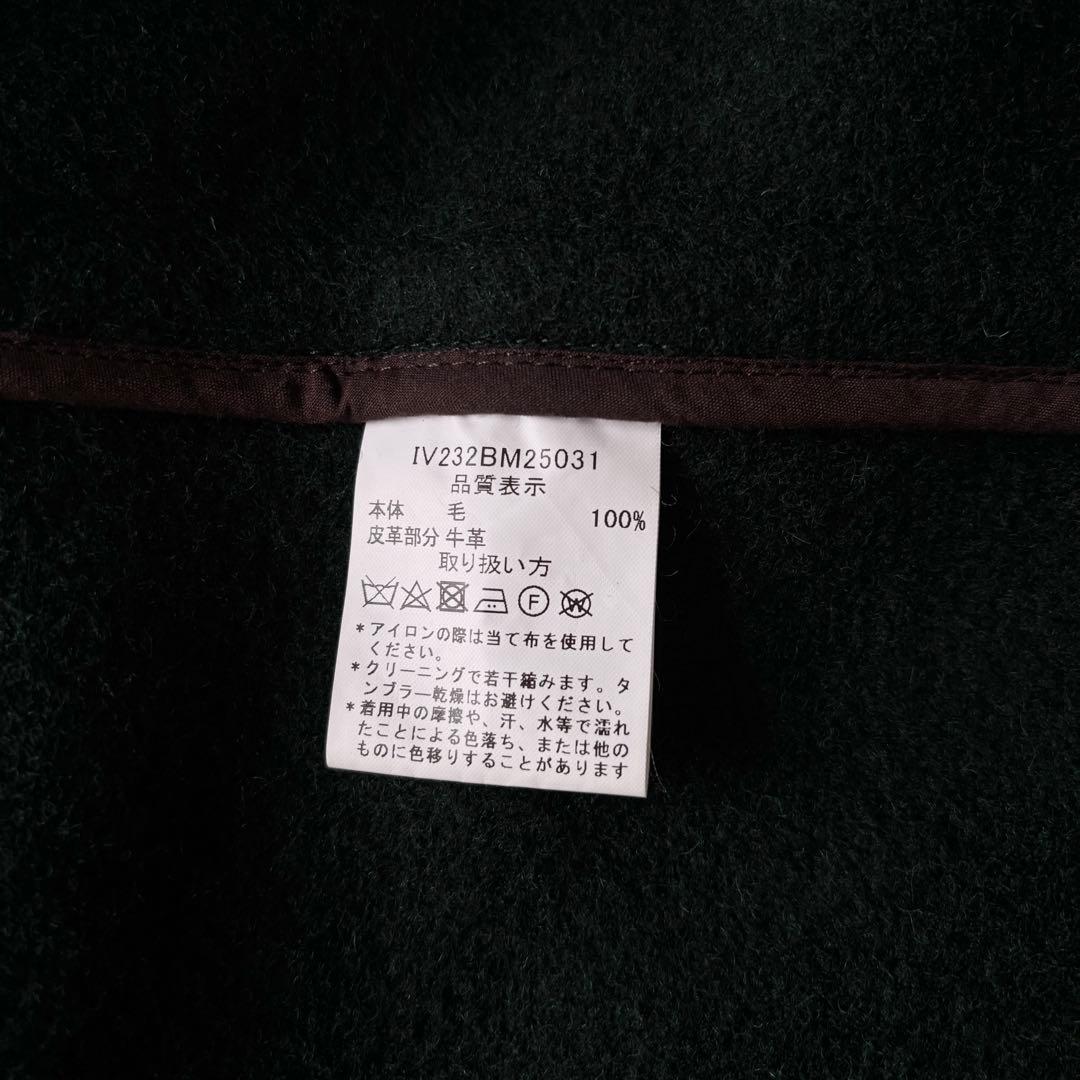 インバーティア BEAMS F 別注 ダッフルコート ジョシュアエリス 緑 42