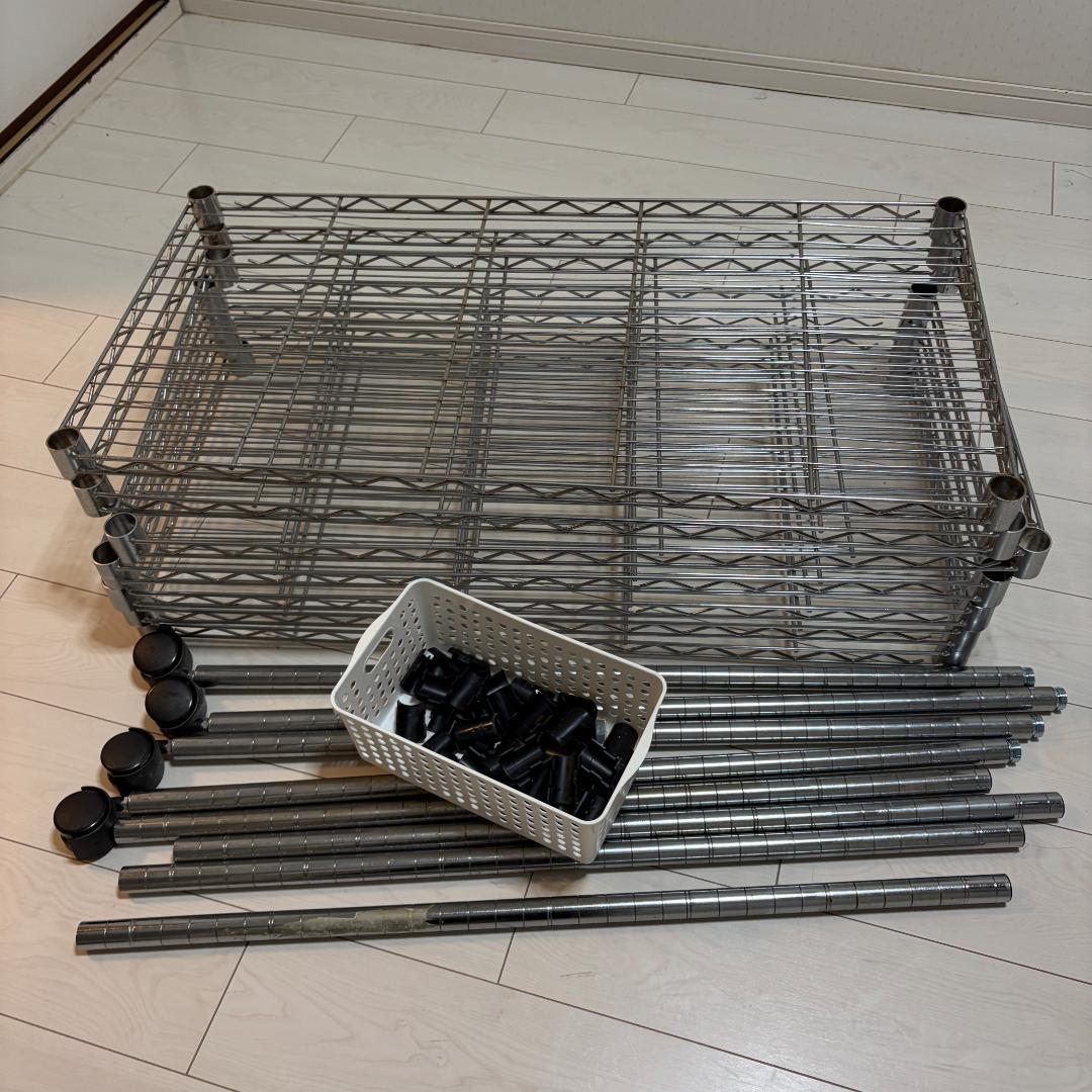 メタルラック 180cm高さ スチールラック 7段 幅90cm 大き目 大サイズ