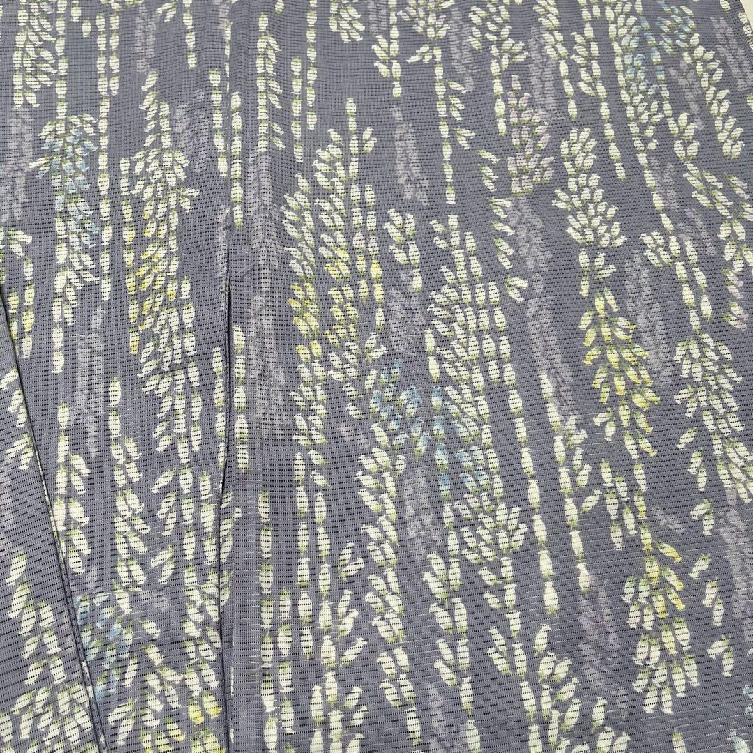 【再値下げ！】みすゞうた 浴衣 空いろの花 藤色