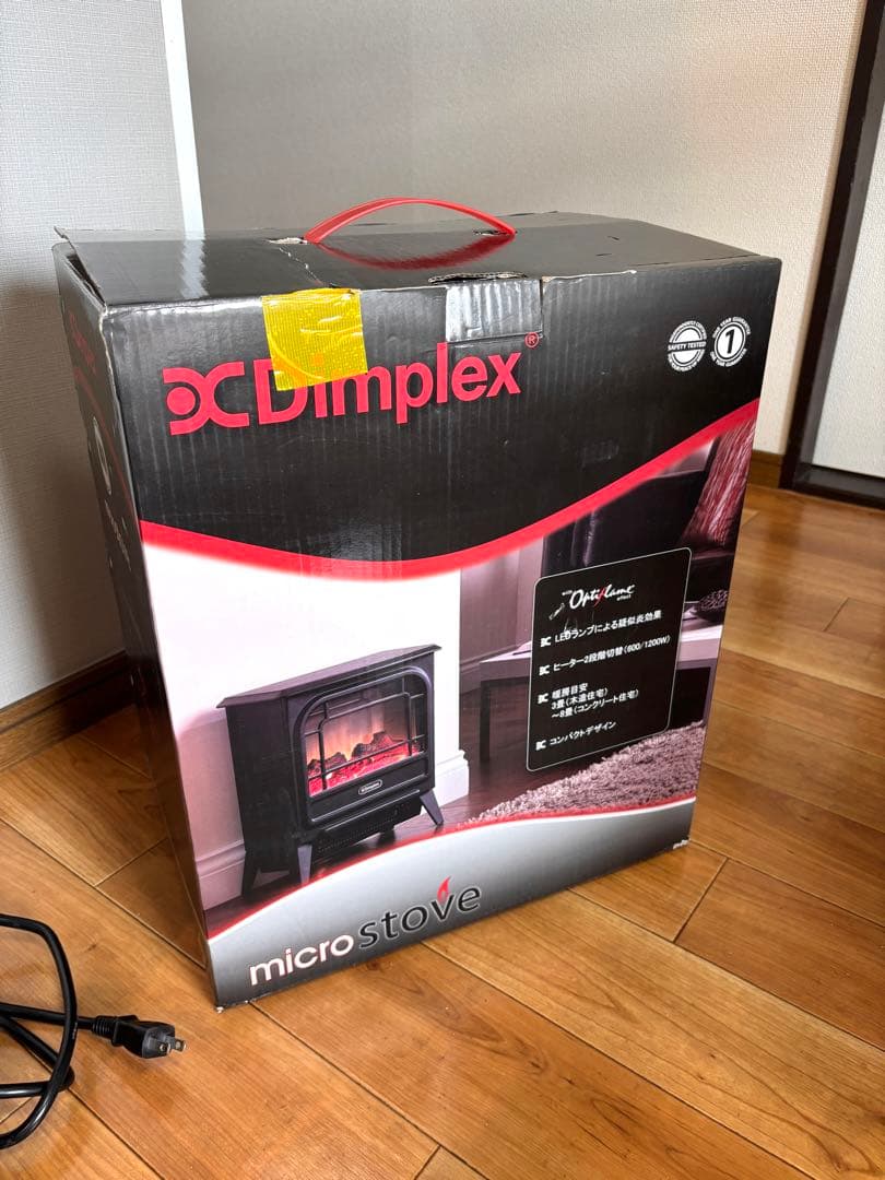 Dimplex 電気暖炉 マイクロストーブ 【3~8畳用】 ホワイト