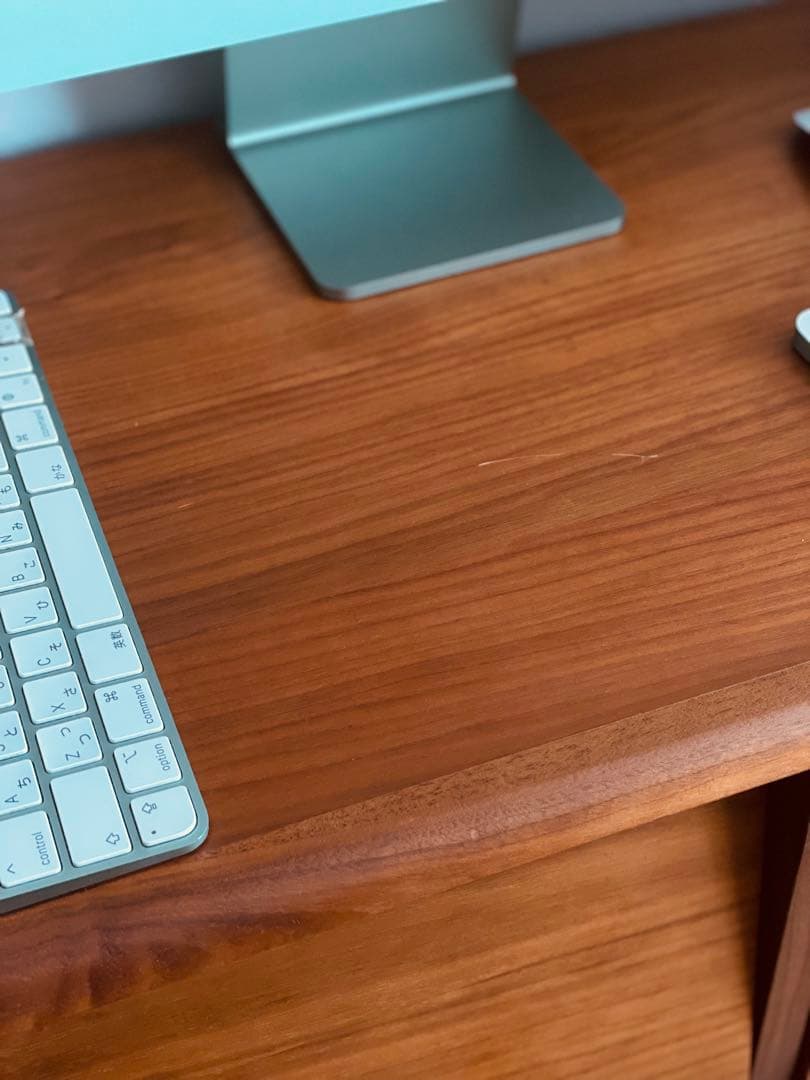 ウォルナット天然木サイドボード 木製棚 ディスプレイラック