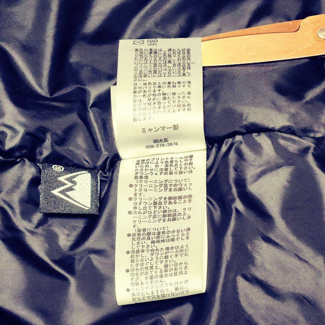 FIRST DOWN　ダウンジャケット　オリーブグリーン/ブラック　L　オマケ付