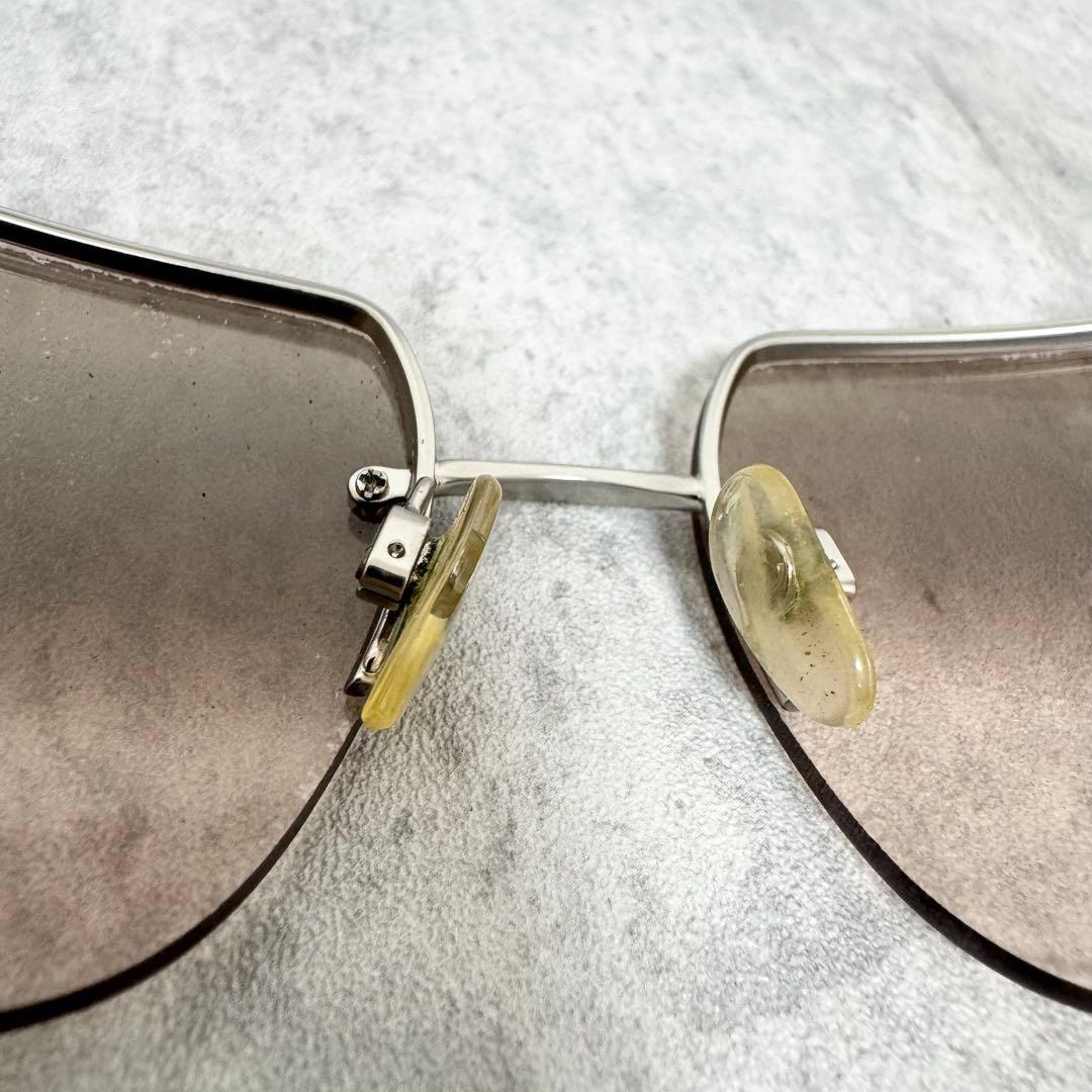 CHANEL シャネル サングラス クリア リムレス ココマーク ヴィンテージ