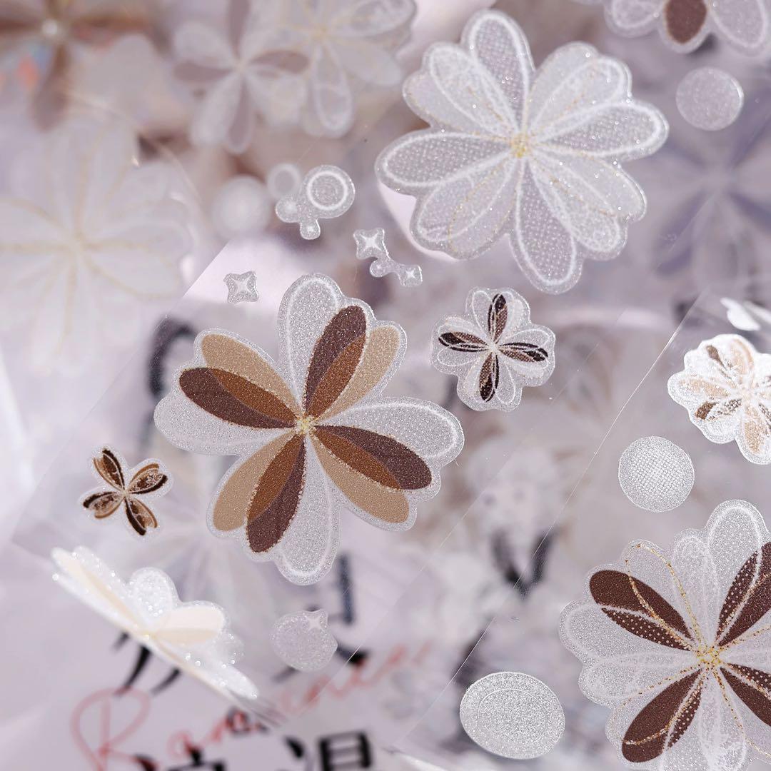 ⭐️SALE⭐️小白家文創《卡布奇诺》海外マスキングテープ マステ 【2754】