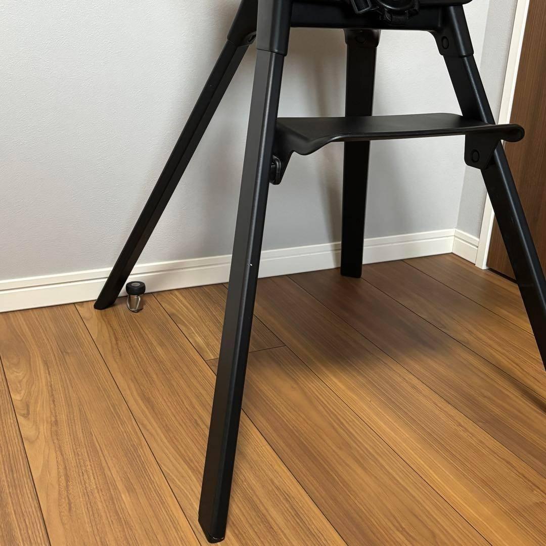 【Amazon限定色】ストッケ クリック ミッドナイトブラック ハイチェア