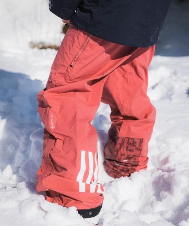 アディダス　スノー　ビブパンツ　ゴアテックス　スノーボードウェア　M　ピンク系