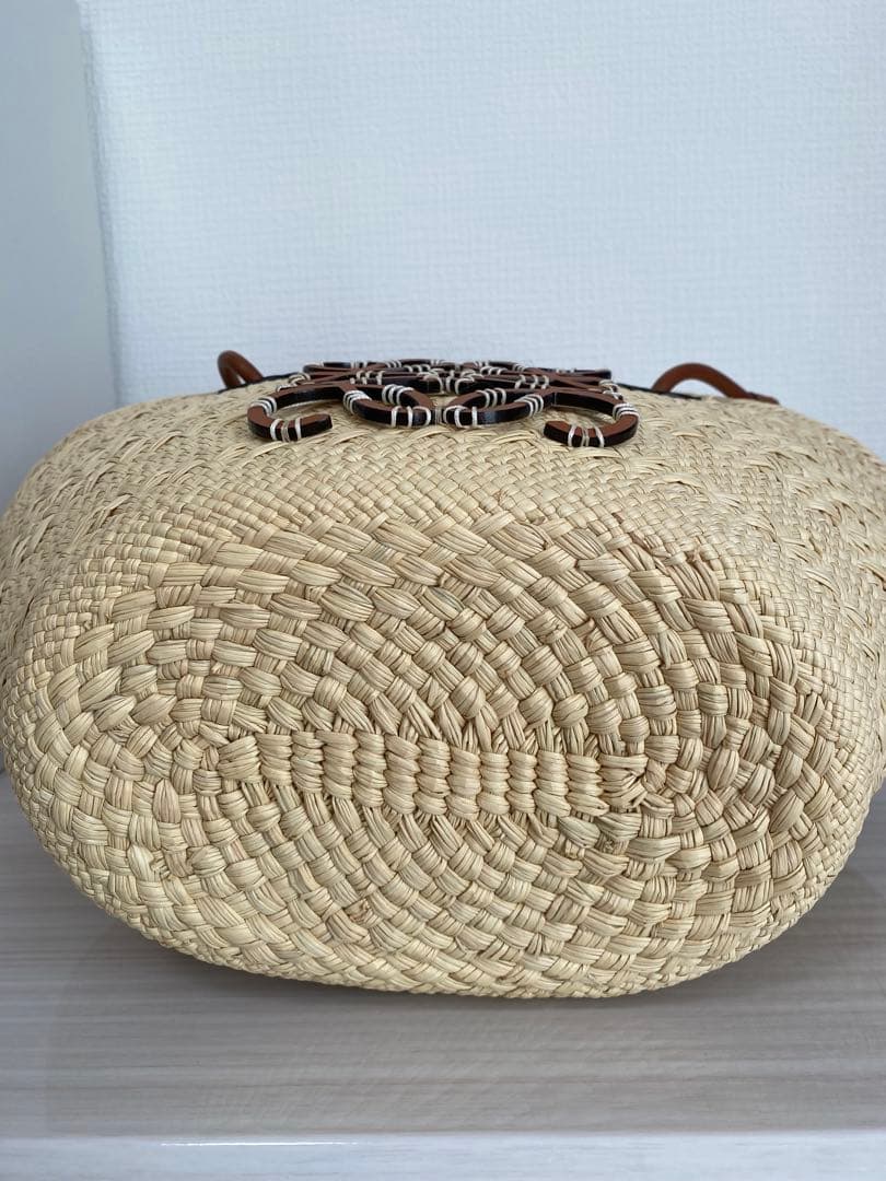 【美品】正規品 LOEWE アナグラム カゴバッグ スモール