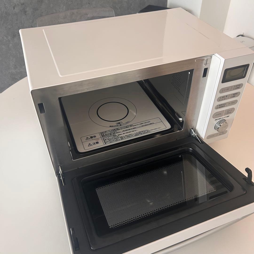 アイリスオーヤマ オーブンレンジ 2019年製 電子レンジ フラットテーブル