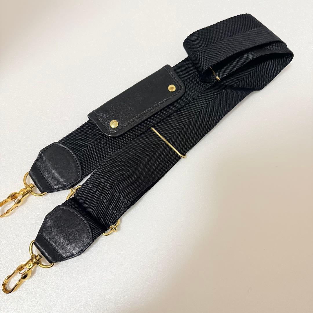 新品同様 ポーター ミニアチュール 2way ハンドバッグ ブラック レザー