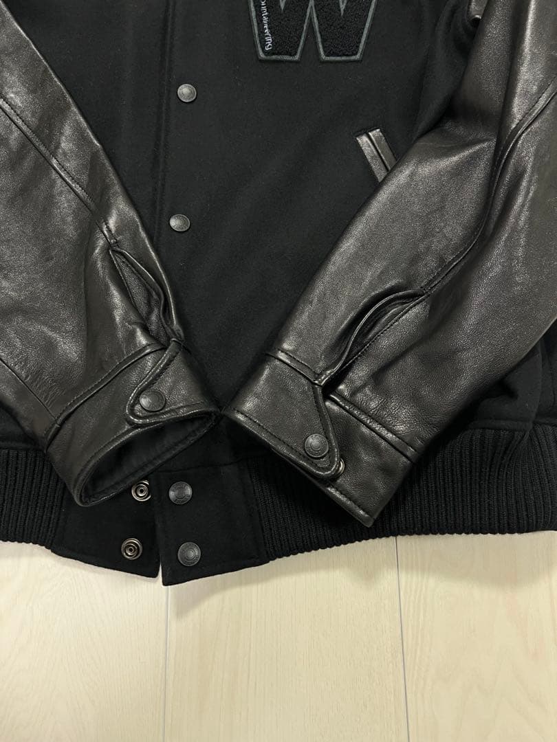 whitemountaineering×schott別注ヴァーシティジャケット