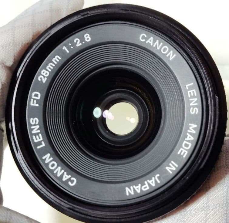 Canon ＮFD 28mm f/2.8 単焦点レンズ